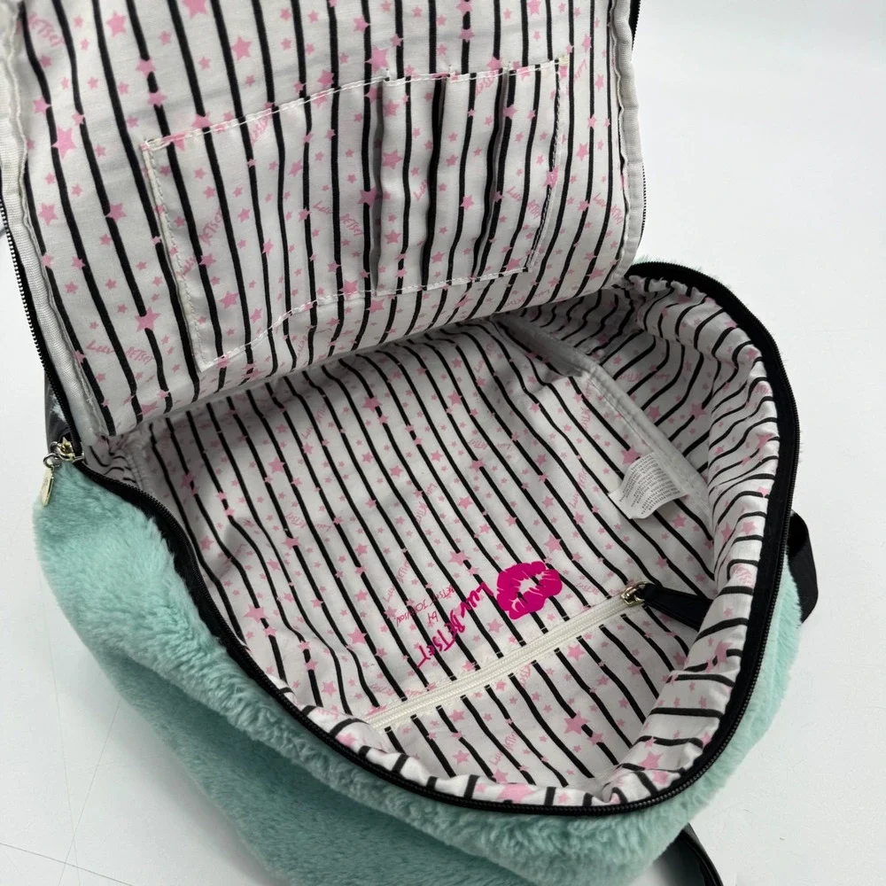 Luv Betsey by Betsey Johnson‎ Plush Unicorn Backpack Cute Green